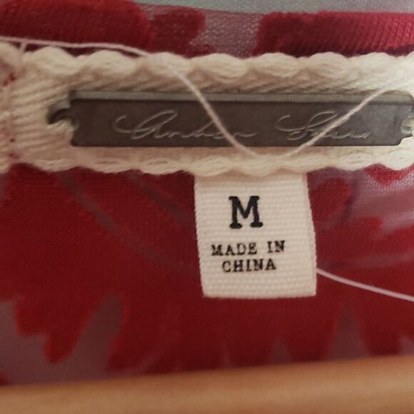 Amber Skies Red Cover Up Jacket - Picture 4 of 7